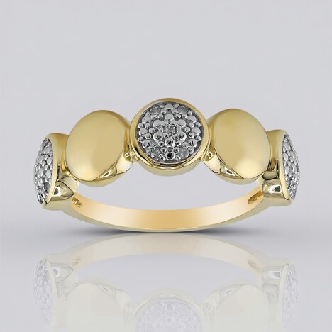 Anello in argento con Diamante I3 (I)
