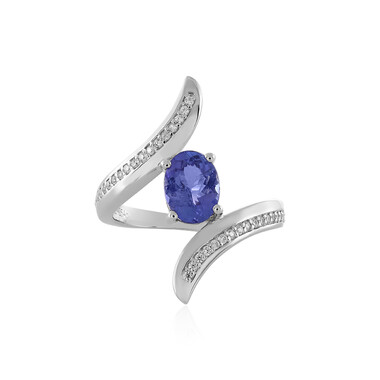 Anello in argento con Tanzanite