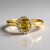 Bague en or et Sphène