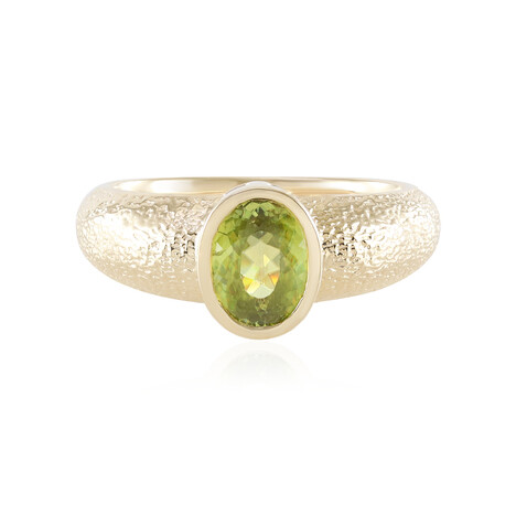 Anello in oro con Sfene (de Melo Gold)