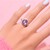 Lavendel-Amethyst-Silberring