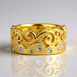 Anello in argento con Zircone