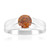 Sphalerite Silver Ring