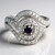 Anello in argento con Iolite Ceylon