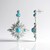 Orecchini in argento con Turchese Sleeping Beauty (Dallas Prince Designs)