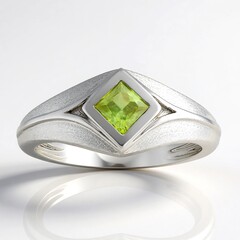 Anello in argento con Sfene
