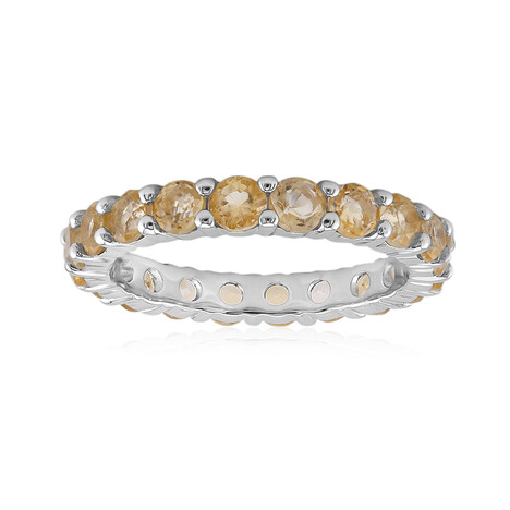 Citrine Silver Ring