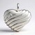 Ciondolo in argento con Diamante I1 (G) (Annette)