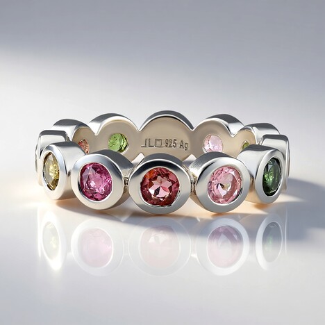 Anello in argento con Tormalina
