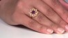 Zilveren ring met een umbaliet