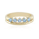Bague en or et Aigue-Marine Santa Maria (Adela Gold)