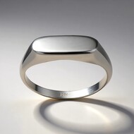 Anillo en plata (Joias do Paraíso)