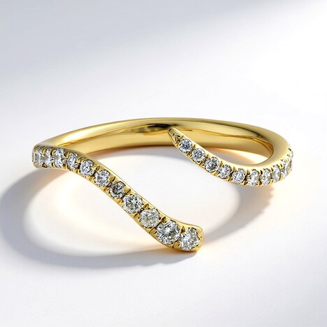 Anello in oro con Diamante SI1 (H) (CIRARI)