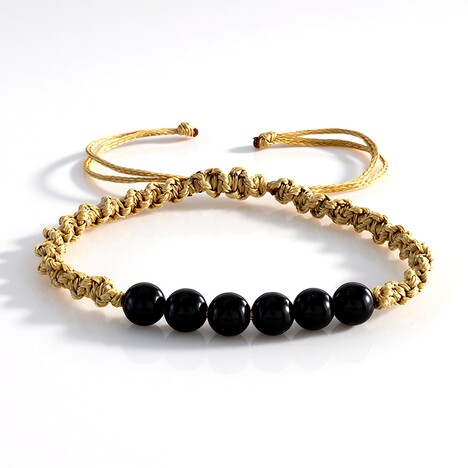 Bracelet et Onyx noir