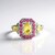 Anello in argento con Berillo Giallo