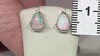 Pendientes en plata con Ópalo de Welo