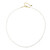 Collier en argent et Topaze blanche