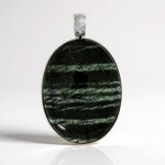 Ciondolo in argento con Serafinite (CUSTODANA)