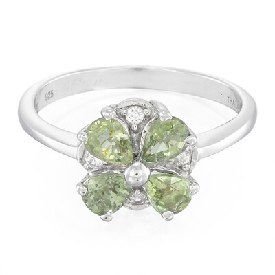 Anello in argento con Tormalina Paraíba