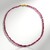 Collier en or et Tourmaline rose du Nigéria (CUSTODANA)