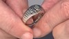 Anillo en plata con Grandidierita (SAELOCANA)
