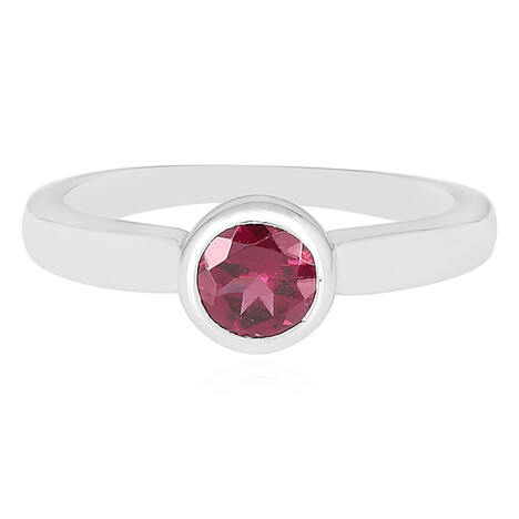 Rhodolite Silver Ring