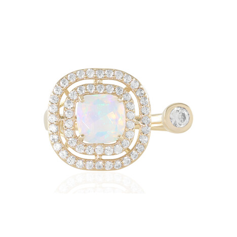 9K AAA Welo Opal Gold Ring (de Melo)