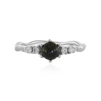 Indischer Stern-Diopsid-Silberring