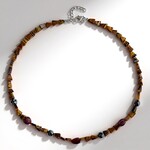 Collana in argento con Ematite Nera