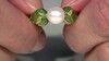 Zilveren ring met een Witte zoetwater kweekparel (Adela Silber)