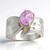 Anello in argento con Kunzite (Pallanova)