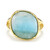 Anello in argento con Larimar