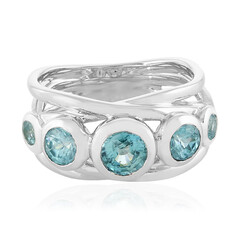 Bague en argent et Zircon de Ratanakiri