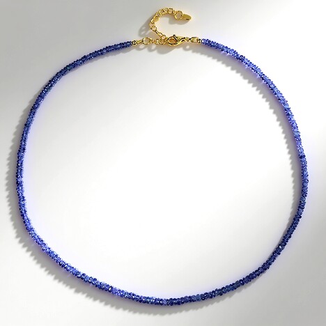 Collana in argento con Tanzanite