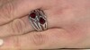 Anillo en plata con Citrino de Madeira (de Melo)