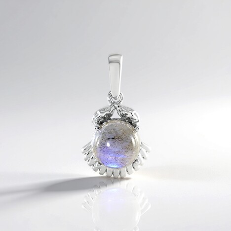 Ciondolo in argento con Labradorite