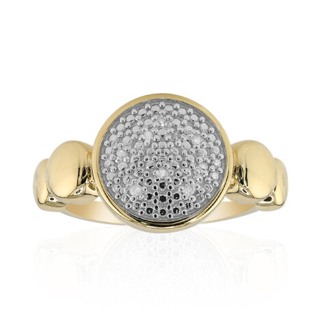 I3 (I) Diamant-Silberring