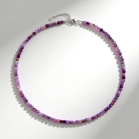 Collana in argento con Rubino