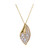 14K SI1 (H) Diamond Gold Necklace (CIRARI)