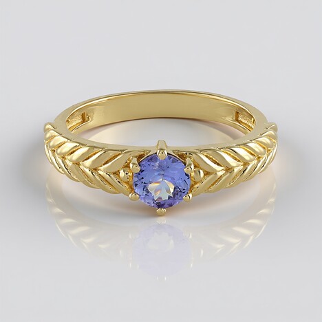 Anello in argento con Tanzanite