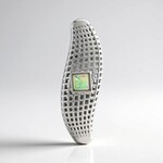 Ciondolo in argento con Opale di Welo