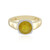 Madagascar Yellow Sapphire Silver Ring