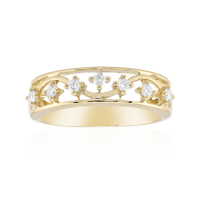 Gouden ring met Diamanten SI1 (G) (Annette)