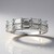Anello in argento con Topazio Bianco