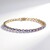 Bracelet en or et Tanzanite AAA (CIRARI)