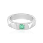 Russian Emerald Silver Ring (de Melo Essence)