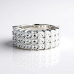 Anello in argento con Zircone (de Melo Essence)