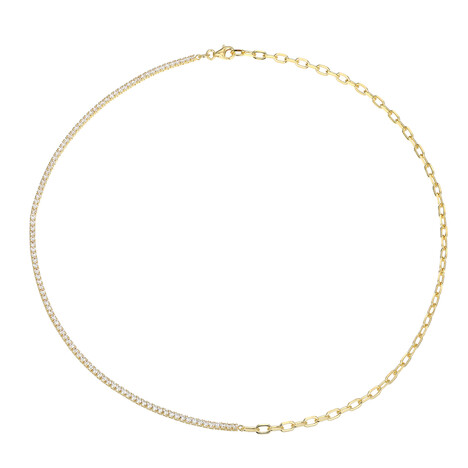 Zircon Silver Necklace