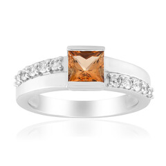 Tepetate Topaz Silver Ring