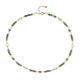 Collana in argento con Prehnite (Riya)